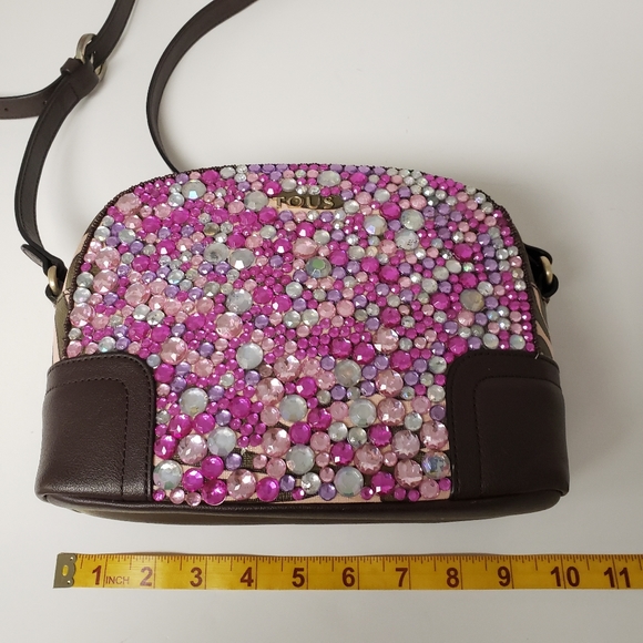 Tous Zebra and Crystal Crossbody Bag - Picture 8 of 10